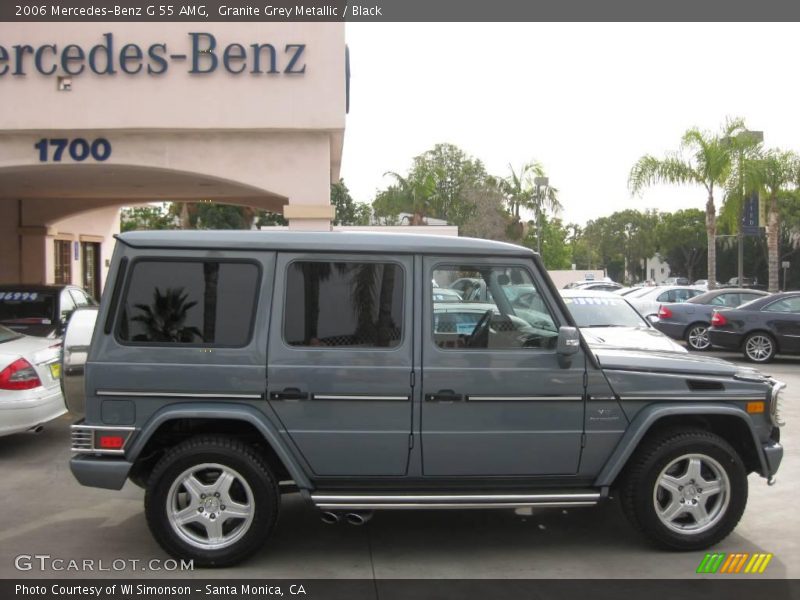 Granite Grey Metallic / Black 2006 Mercedes-Benz G 55 AMG