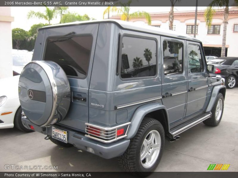 Granite Grey Metallic / Black 2006 Mercedes-Benz G 55 AMG