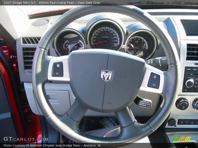 Inferno Red Crystal Pearl / Dark Slate Gray 2007 Dodge Nitro SLT
