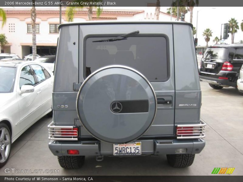 Granite Grey Metallic / Black 2006 Mercedes-Benz G 55 AMG