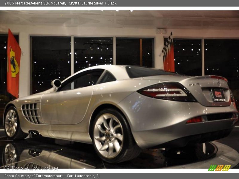 Crystal Laurite Silver / Black 2006 Mercedes-Benz SLR McLaren