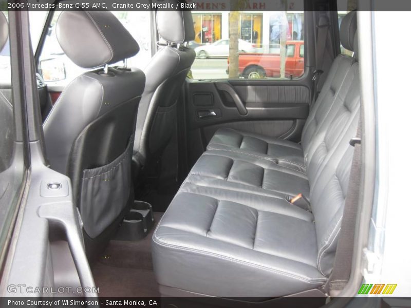 Granite Grey Metallic / Black 2006 Mercedes-Benz G 55 AMG