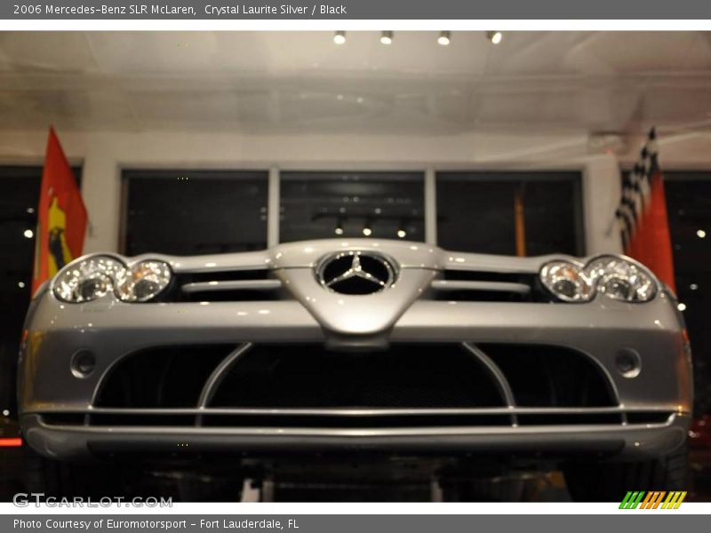 Crystal Laurite Silver / Black 2006 Mercedes-Benz SLR McLaren