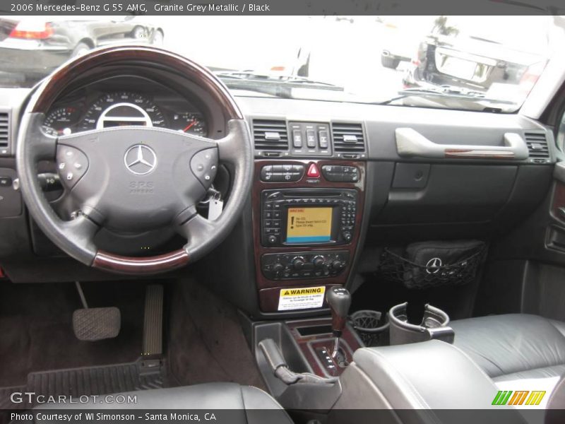 Granite Grey Metallic / Black 2006 Mercedes-Benz G 55 AMG