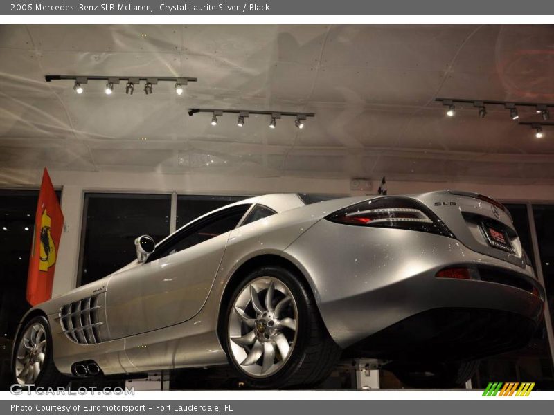 Crystal Laurite Silver / Black 2006 Mercedes-Benz SLR McLaren