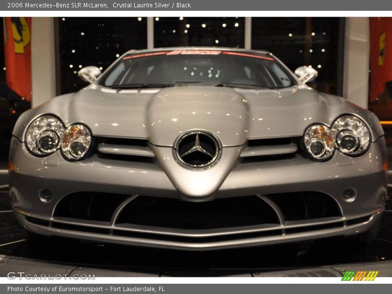 Crystal Laurite Silver / Black 2006 Mercedes-Benz SLR McLaren