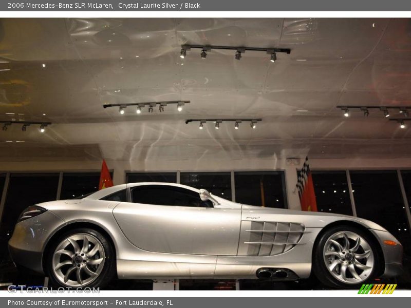 Crystal Laurite Silver / Black 2006 Mercedes-Benz SLR McLaren