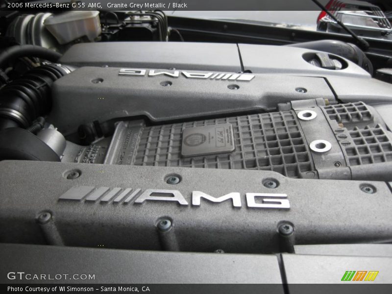 Granite Grey Metallic / Black 2006 Mercedes-Benz G 55 AMG