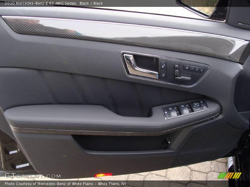 Black / Black 2010 Mercedes-Benz E 63 AMG Sedan