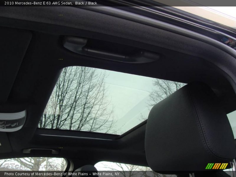 Black / Black 2010 Mercedes-Benz E 63 AMG Sedan
