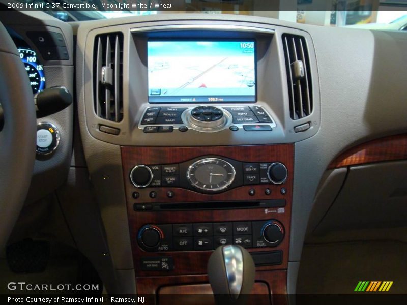 Moonlight White / Wheat 2009 Infiniti G 37 Convertible