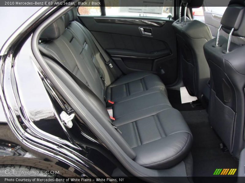 Black / Black 2010 Mercedes-Benz E 63 AMG Sedan