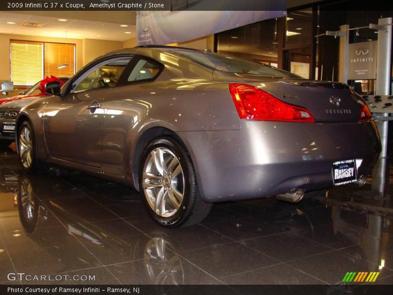 Amethyst Graphite / Stone 2009 Infiniti G 37 x Coupe