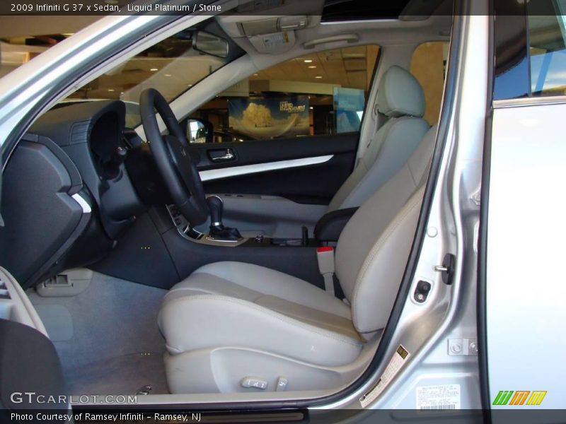 Liquid Platinum / Stone 2009 Infiniti G 37 x Sedan