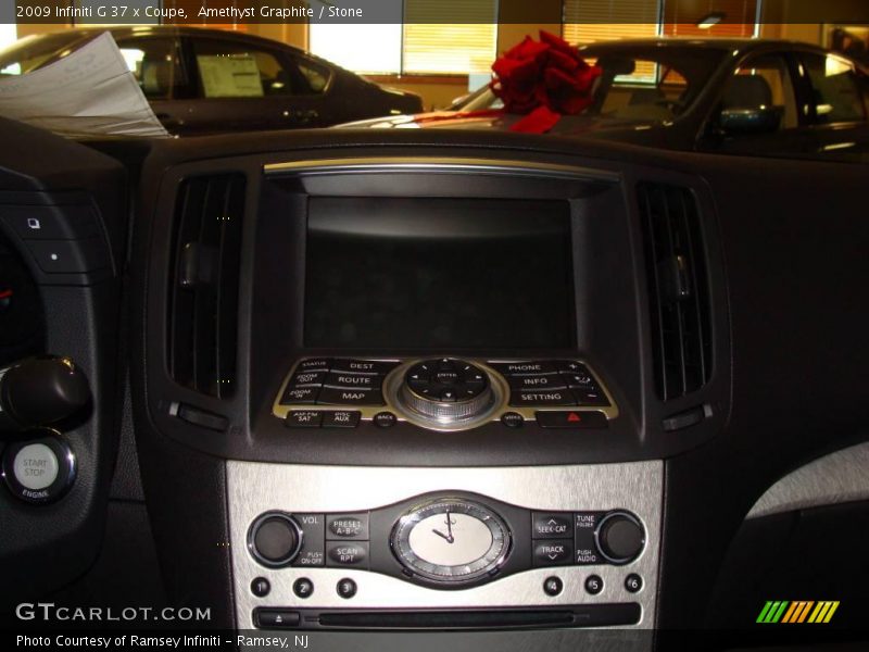 Amethyst Graphite / Stone 2009 Infiniti G 37 x Coupe