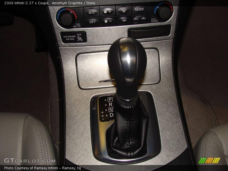 Amethyst Graphite / Stone 2009 Infiniti G 37 x Coupe
