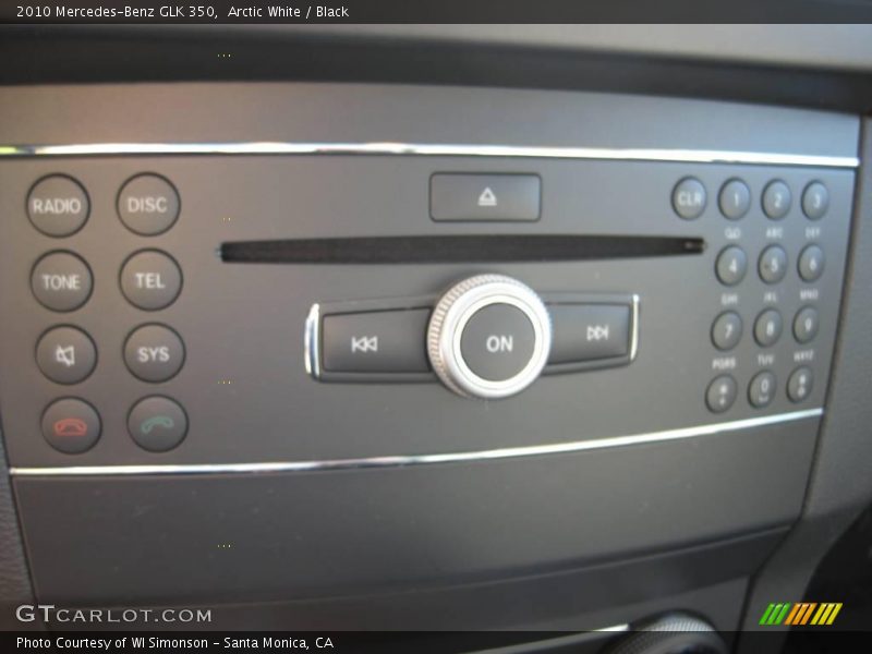 Arctic White / Black 2010 Mercedes-Benz GLK 350