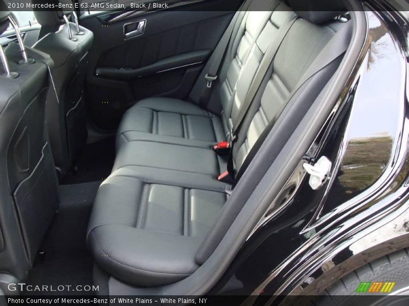 Black / Black 2010 Mercedes-Benz E 63 AMG Sedan