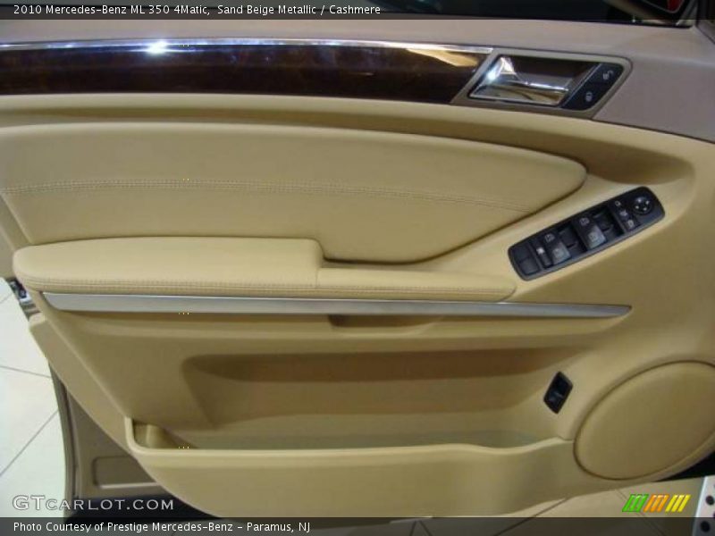 Sand Beige Metallic / Cashmere 2010 Mercedes-Benz ML 350 4Matic