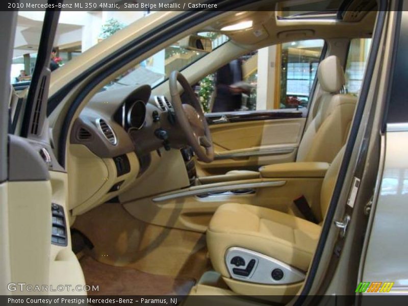 Sand Beige Metallic / Cashmere 2010 Mercedes-Benz ML 350 4Matic
