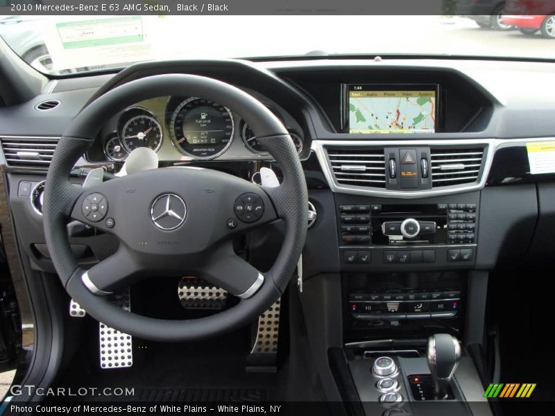 Black / Black 2010 Mercedes-Benz E 63 AMG Sedan