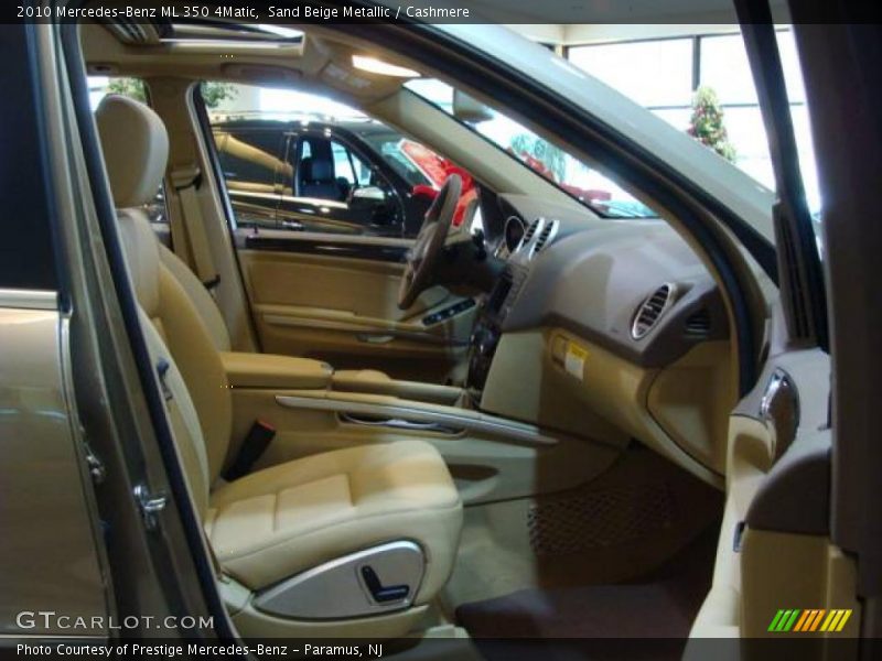 Sand Beige Metallic / Cashmere 2010 Mercedes-Benz ML 350 4Matic