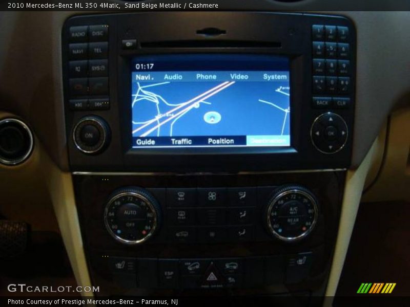 Sand Beige Metallic / Cashmere 2010 Mercedes-Benz ML 350 4Matic