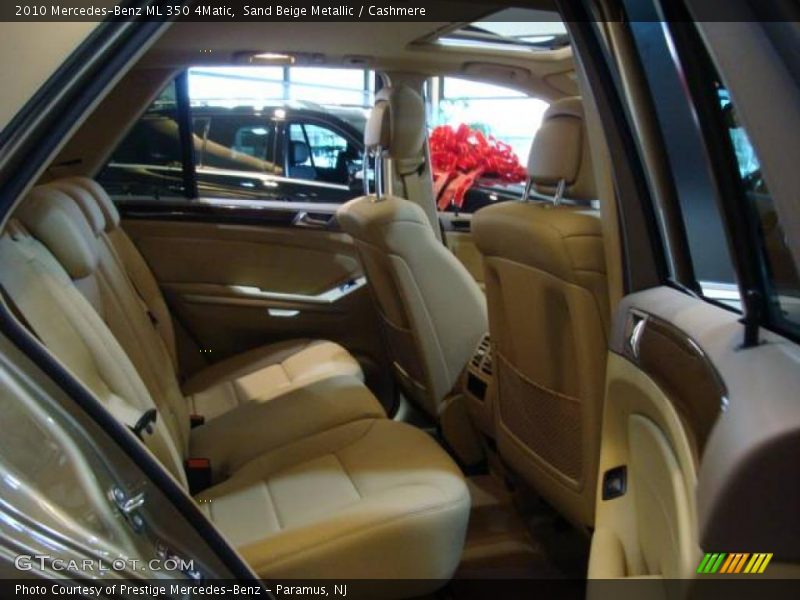Sand Beige Metallic / Cashmere 2010 Mercedes-Benz ML 350 4Matic