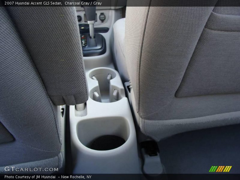Charcoal Gray / Gray 2007 Hyundai Accent GLS Sedan