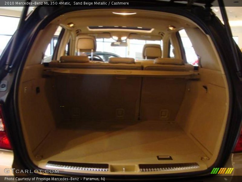 Sand Beige Metallic / Cashmere 2010 Mercedes-Benz ML 350 4Matic