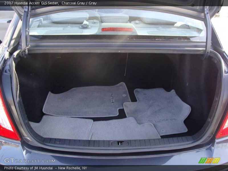 Charcoal Gray / Gray 2007 Hyundai Accent GLS Sedan