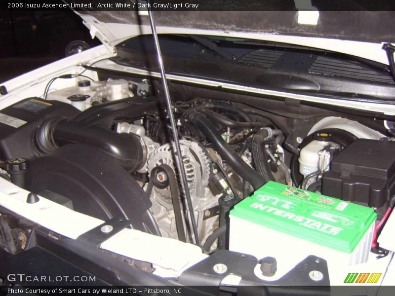 Arctic White / Dark Gray/Light Gray 2006 Isuzu Ascender Limited