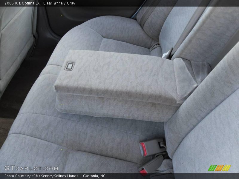 Clear White / Gray 2005 Kia Optima LX