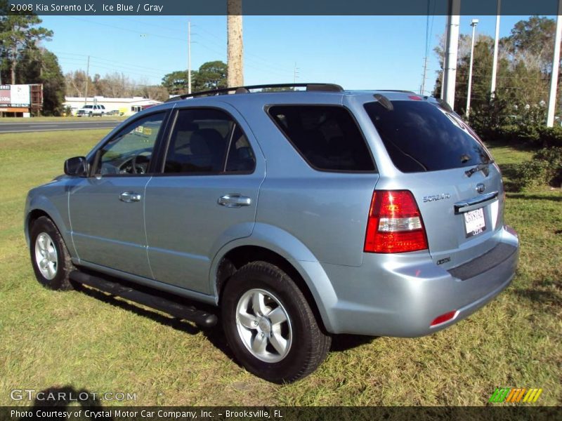 Ice Blue / Gray 2008 Kia Sorento LX