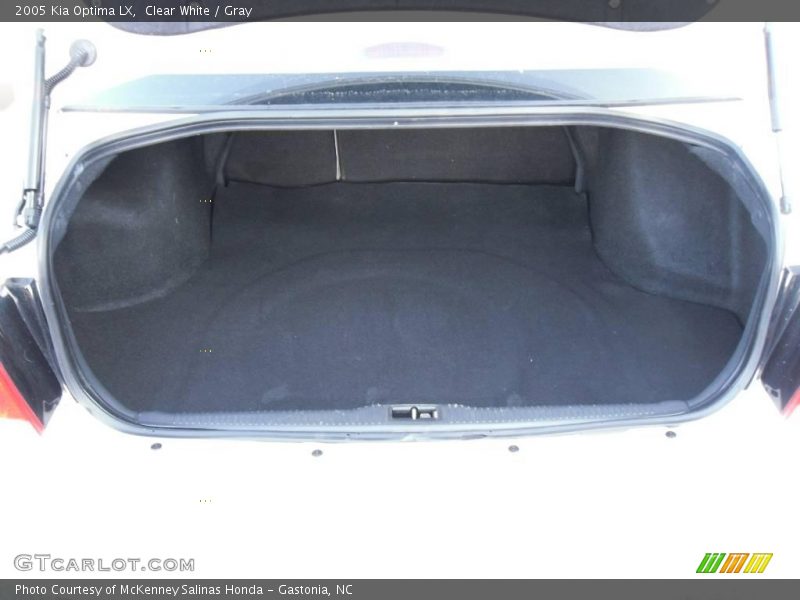 Clear White / Gray 2005 Kia Optima LX