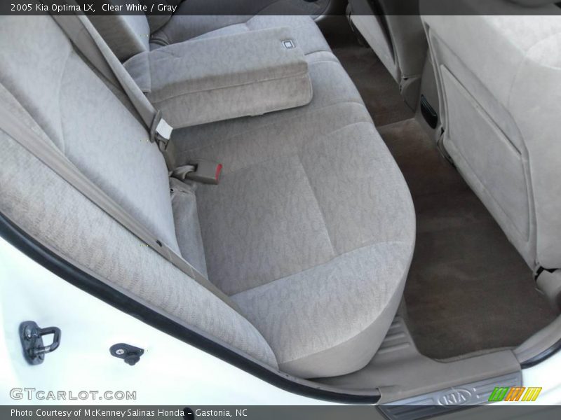 Clear White / Gray 2005 Kia Optima LX