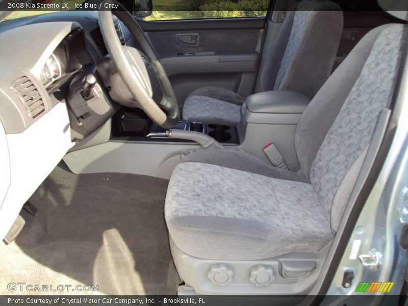 Ice Blue / Gray 2008 Kia Sorento LX