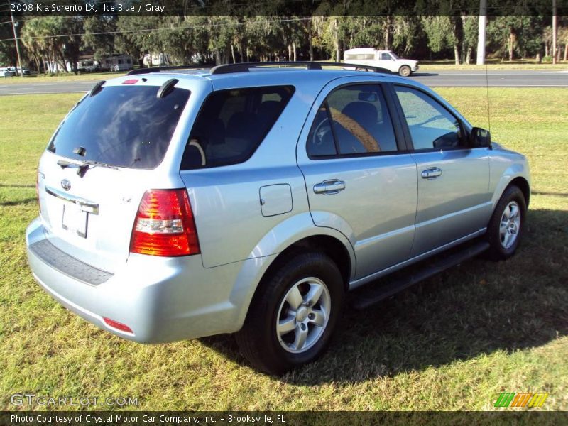 Ice Blue / Gray 2008 Kia Sorento LX