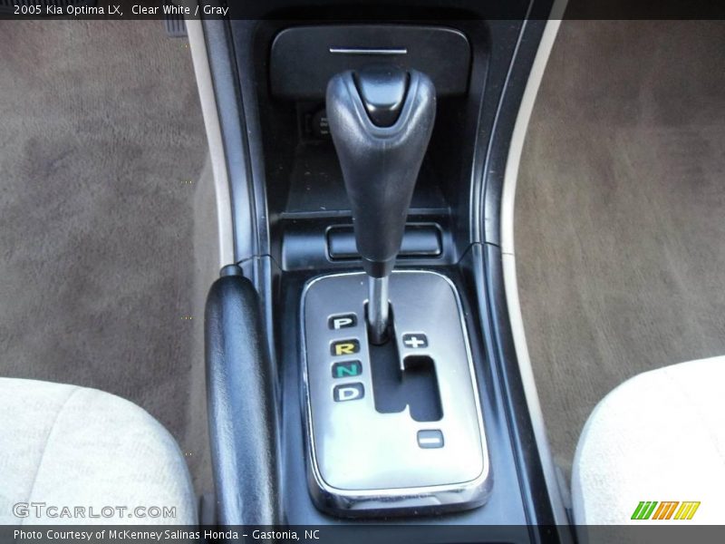Clear White / Gray 2005 Kia Optima LX