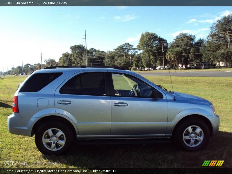 Ice Blue / Gray 2008 Kia Sorento LX