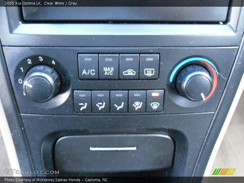 Clear White / Gray 2005 Kia Optima LX