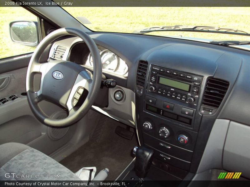 Ice Blue / Gray 2008 Kia Sorento LX