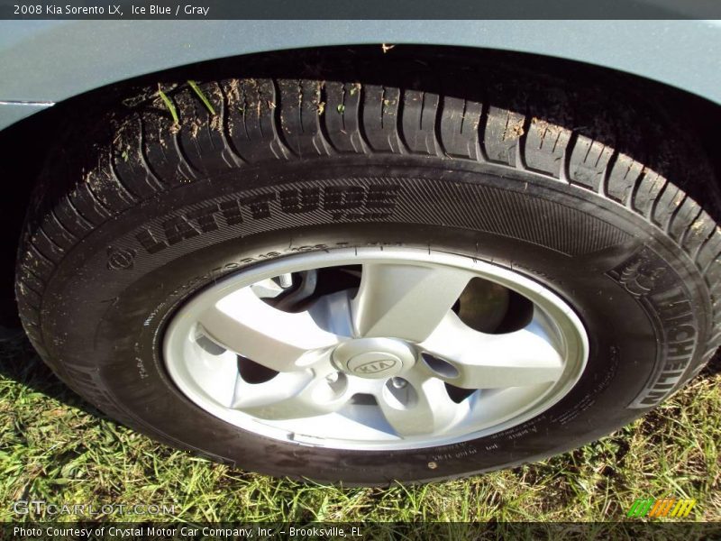 Ice Blue / Gray 2008 Kia Sorento LX