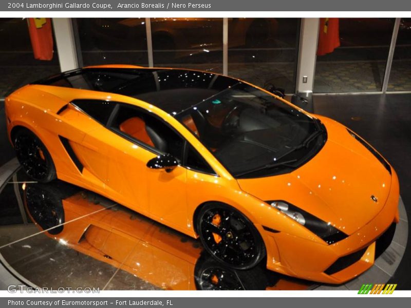 Arancio Borealis / Nero Perseus 2004 Lamborghini Gallardo Coupe