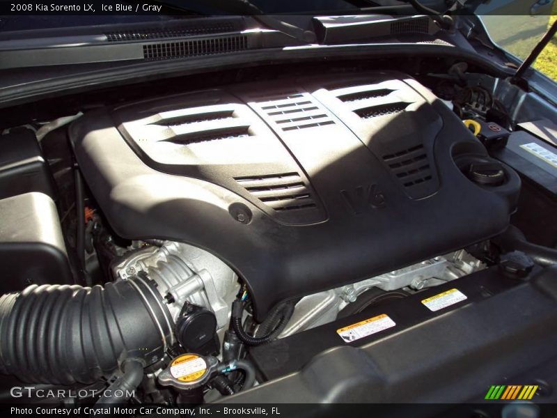 Ice Blue / Gray 2008 Kia Sorento LX