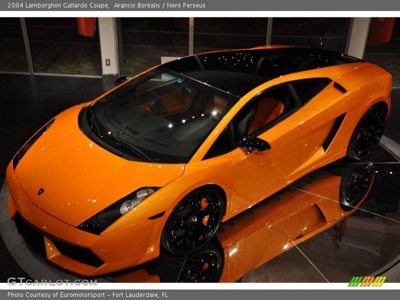 Arancio Borealis / Nero Perseus 2004 Lamborghini Gallardo Coupe