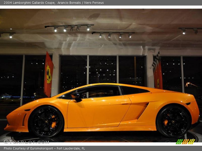 Arancio Borealis / Nero Perseus 2004 Lamborghini Gallardo Coupe