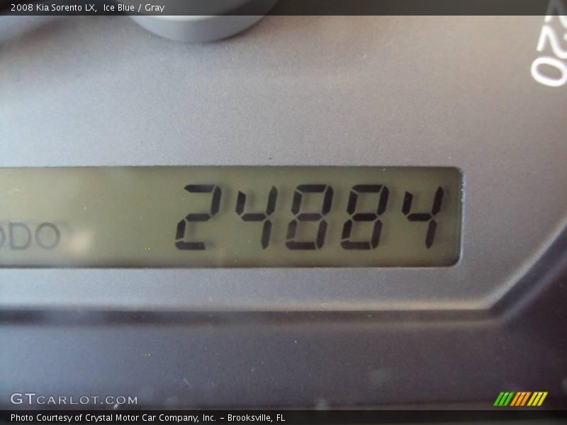 Ice Blue / Gray 2008 Kia Sorento LX