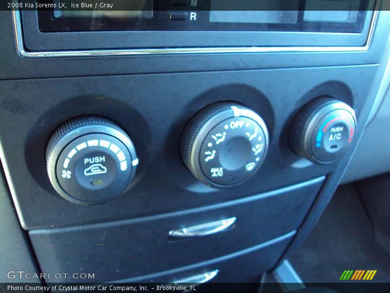 Ice Blue / Gray 2008 Kia Sorento LX