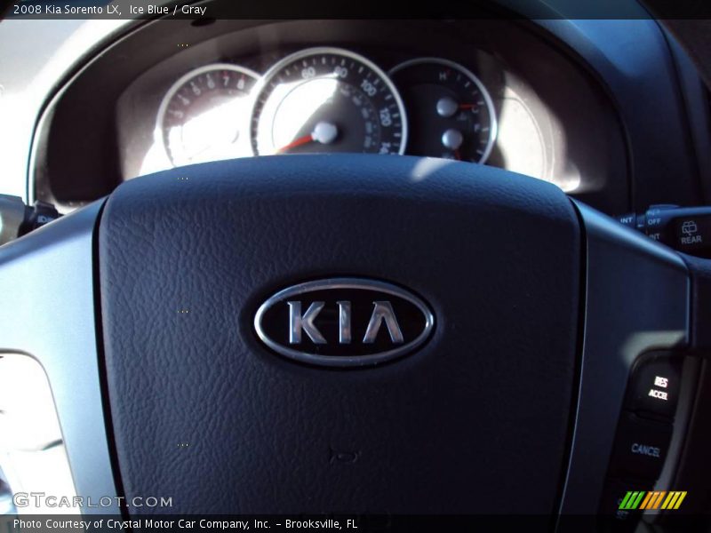 Ice Blue / Gray 2008 Kia Sorento LX